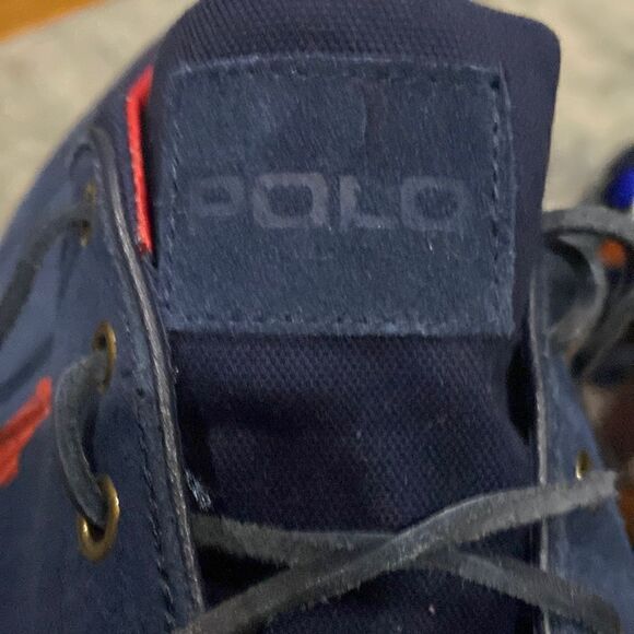 Ralph Lauren Faxon low Canvass with Suede Upper Size 17D - Picture 4 of 7